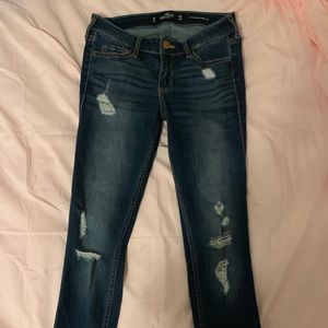 Hollister Dark Wash Low Rise Jeans
